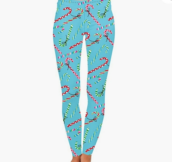 Two Left Feet Holiday Leggings - Picture 2 of 2